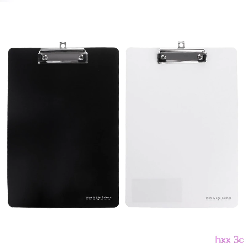 

New A4 Clipboard Writing Pad File Folders Document Holders School Office Stationery