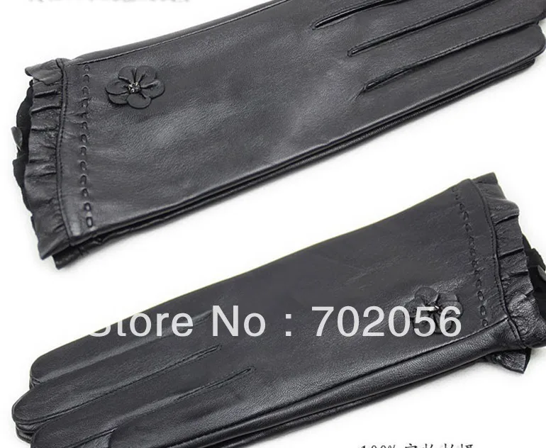 Рисунок 4 - Женские перчатки из натуральной кожи florwer