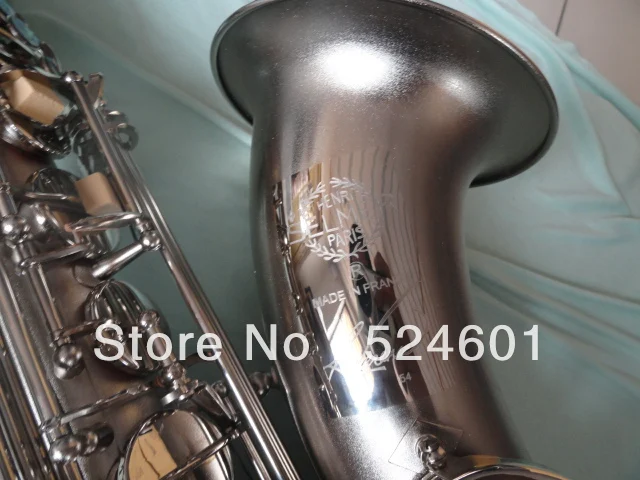 Cheap Wholesale Copy Henri selmer  Drop B adjustment Tenor saxophone musical instruments Reference 54 Ma Nickel