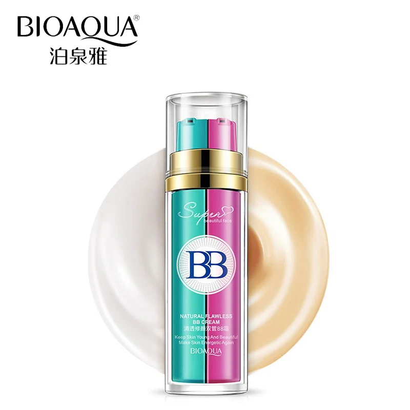 Bioaqua бренд BB крем жидкая Основа Макияж Праймеры 2 в 1 База maquiagem Make Up Безупречный Корректор обнаженной косметики тональный крем