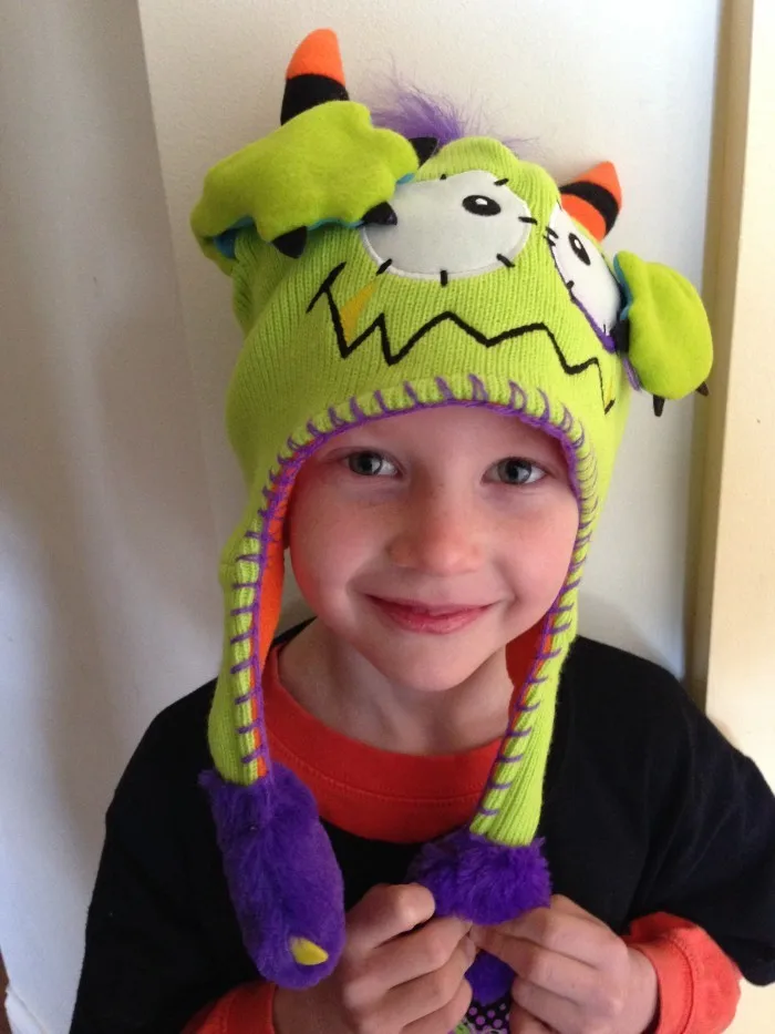 Monster hat with moving ears Clearance