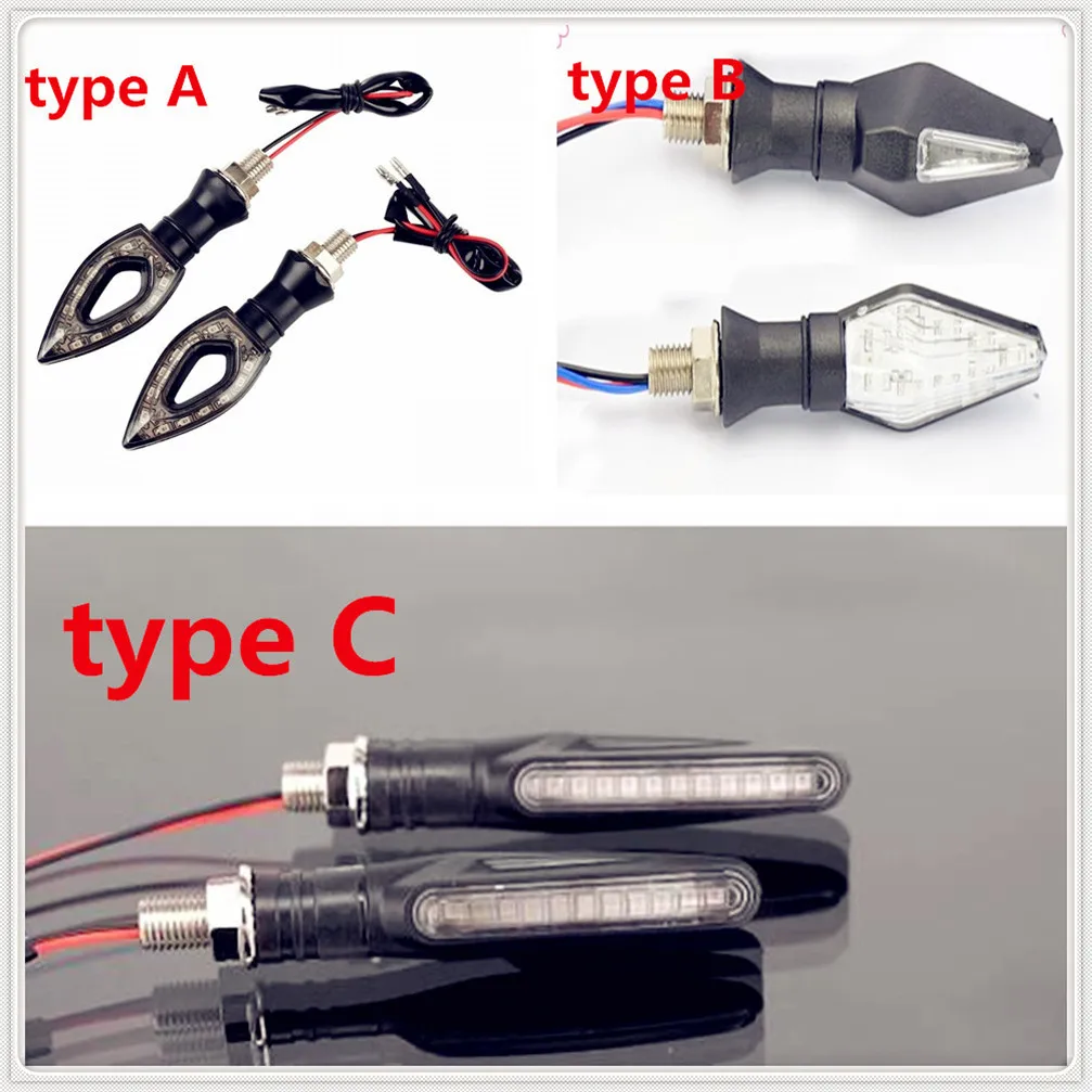 Motorcycle led Turn Signal Light Indicator Lamp for SUZUKI RGV250 VS800 Intruder VZ800 Marauder Bandit 650S |