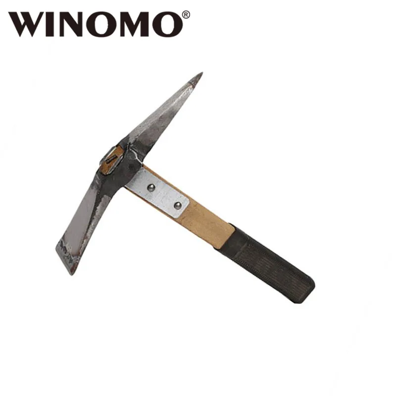 

WINOMO 1 Pc Wooden handle Sharp Axe Hoe Gardening Tool for Agriculture Planting Farming Home Garden Hand Tool Digger