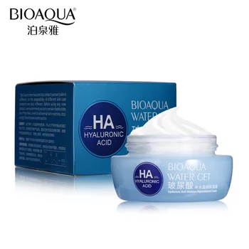 

BIOAQUA Brand Hyaluronic Acid Moisturizing Face Cream Improve Dry Skin Anti Wrinkle Anti Aging Collagen Whitening Day Cream 50g