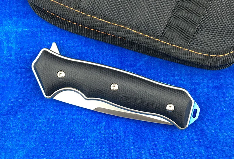 NIGHTHAWK ST1502 Флиппер складной нож D2 лезвие G10 + сталь ручка Отдых Охота Открытый выживания карман Кухня Ножи edc
