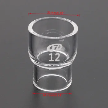 

Useful 6 Pcs TIG Weldings Stubby Gas Lens #12 Pyrex Cups Kit High Quality