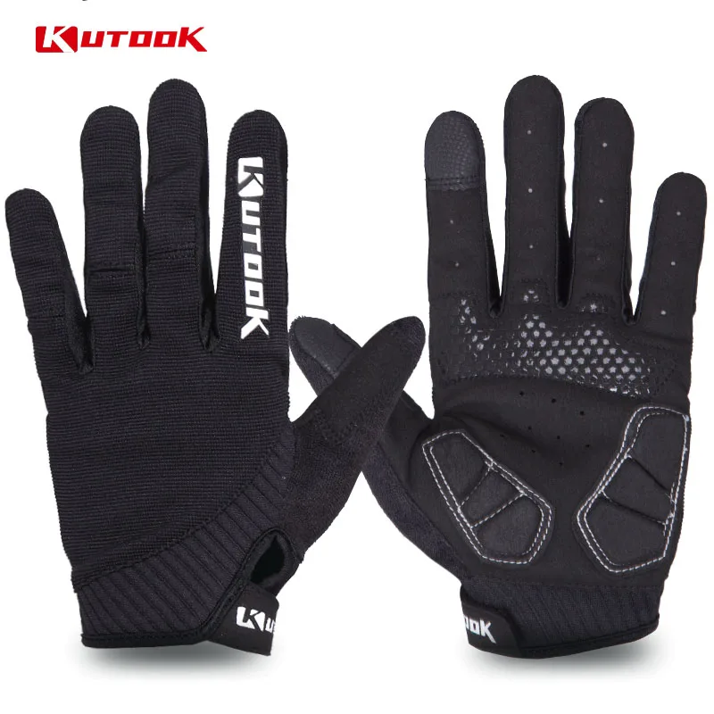 INBIKE перчатки для велоспорта с сенсорным экраном велосипедные спортивные противоударные перчатки для мужчин и женщин MTB дорожный велосипедный ветрозащитный полный палец перчатки для телефона