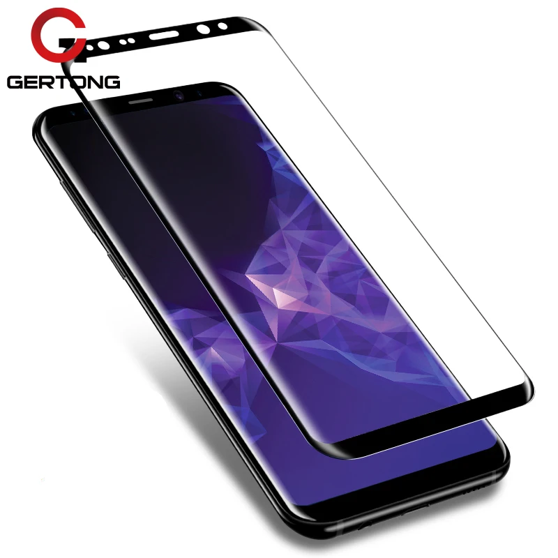 

3D Full Cover Tempered Glass For Samsung Galaxy S9 Note 8 S8 S9 Plus S7 Edge S6 Edge Plus Premium Curved Screen Protector Film