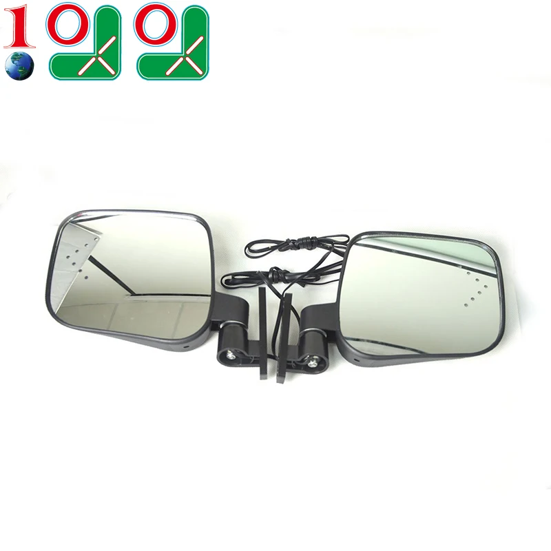 10L0L.EZGO Club Car Gas & Electric Golf Carts Side Rear View Mirror Set