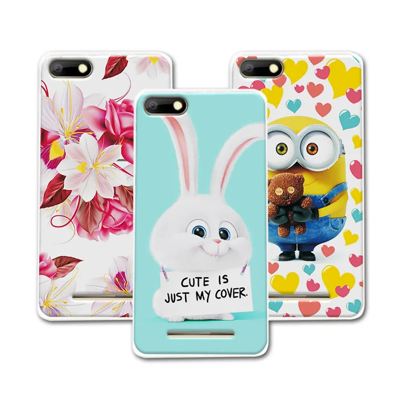 

Cute Cartoon Soft Silicone TPU Case For Coque BQ Strike BQS 5020 Mermaid Printing Back Cover For Funda BQ Strike BQS5020 Capa
