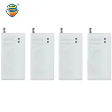 4 шт./лот Беспроводной вибрации перерыв поломки Стекло Сенсор детектор 315 мГц для сигнализации Системы и