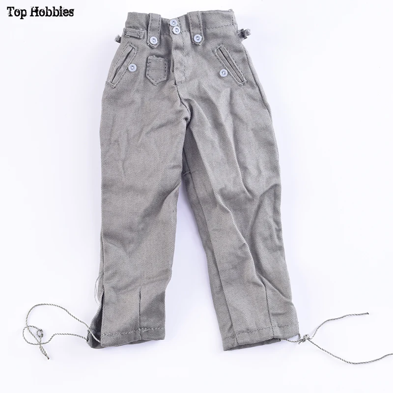 

1:6 Soldiers Parts Veyron DML World War II German General Combat Pants Trousers Fit 12" Phicen HT Toys Dolls Action Figure