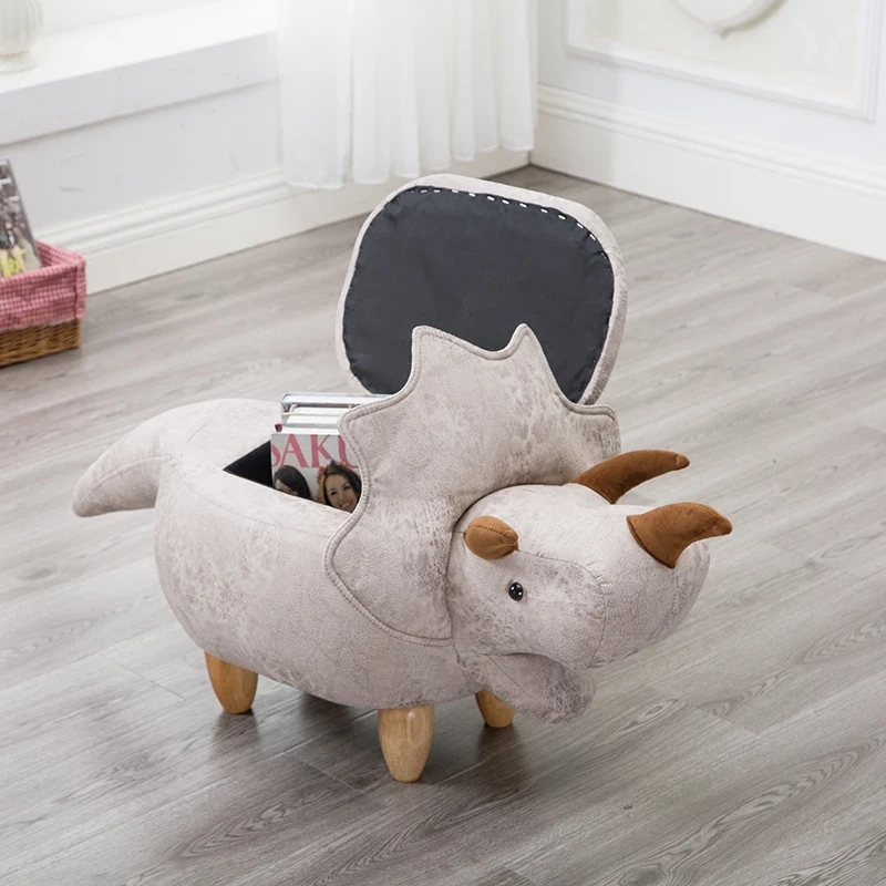 Creative Storage Stool Ottoman Home Decoration Sofa Storage Door Bench Dinosaur Design Kids Children Adult Chair Creative Storage Stool Ottoman Home Decoration Sofa Storage Door Bench Dinosaur Design Kids Children Adult Chair