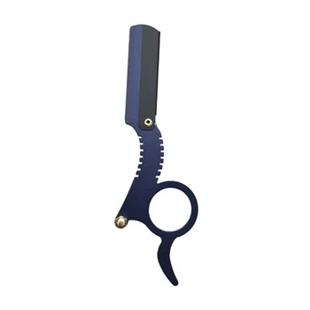 

Shaver Holder No Blade Waterproof Durable Trimmer Razor Handle Change Blade Type Barber Portable Stainless Steel Hairdressing