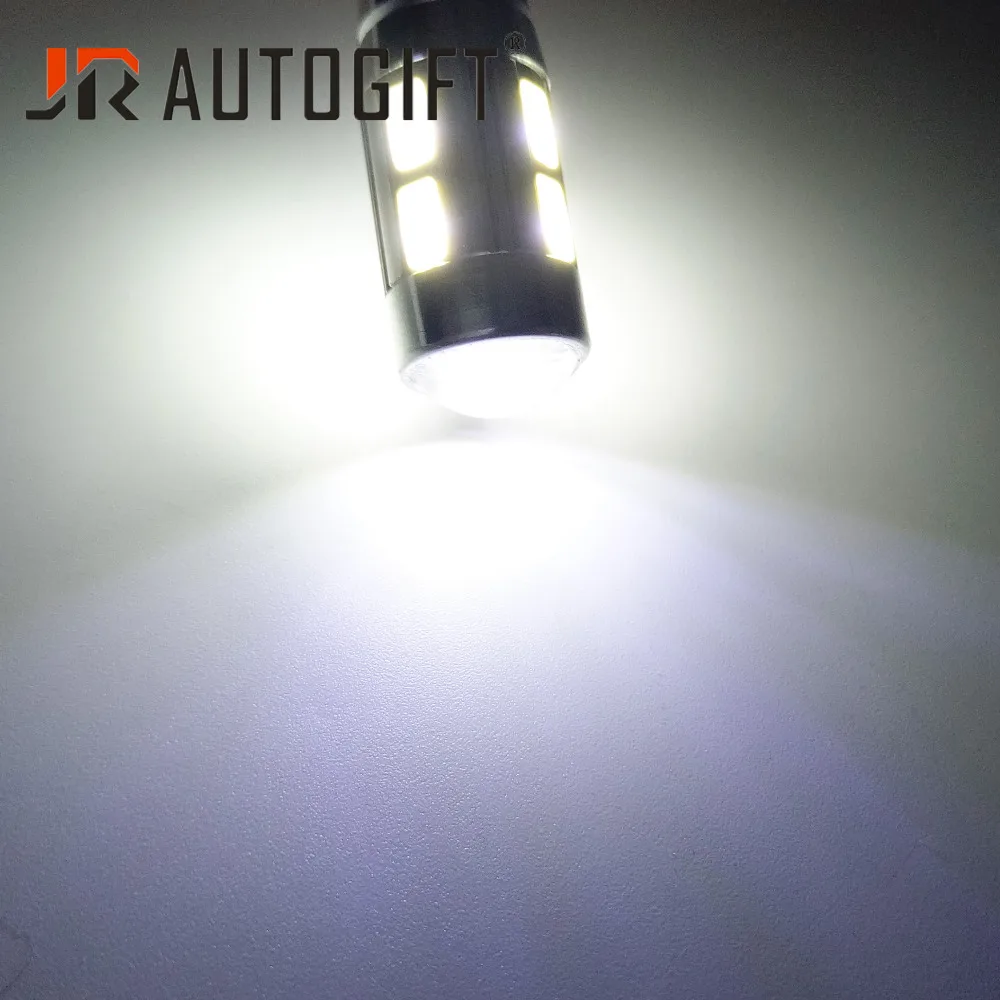 10x Стайлинг автомобиля авто светодиод T10 194 W5W Canbus 10 SMD 5630 светильник лампа 12 24 В без