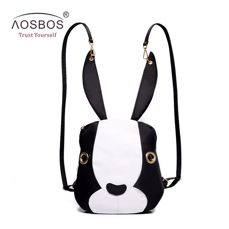 Fashion font b Women b font Nylon font b Backpacks b font Cute Rabbit Shoulder Bags
