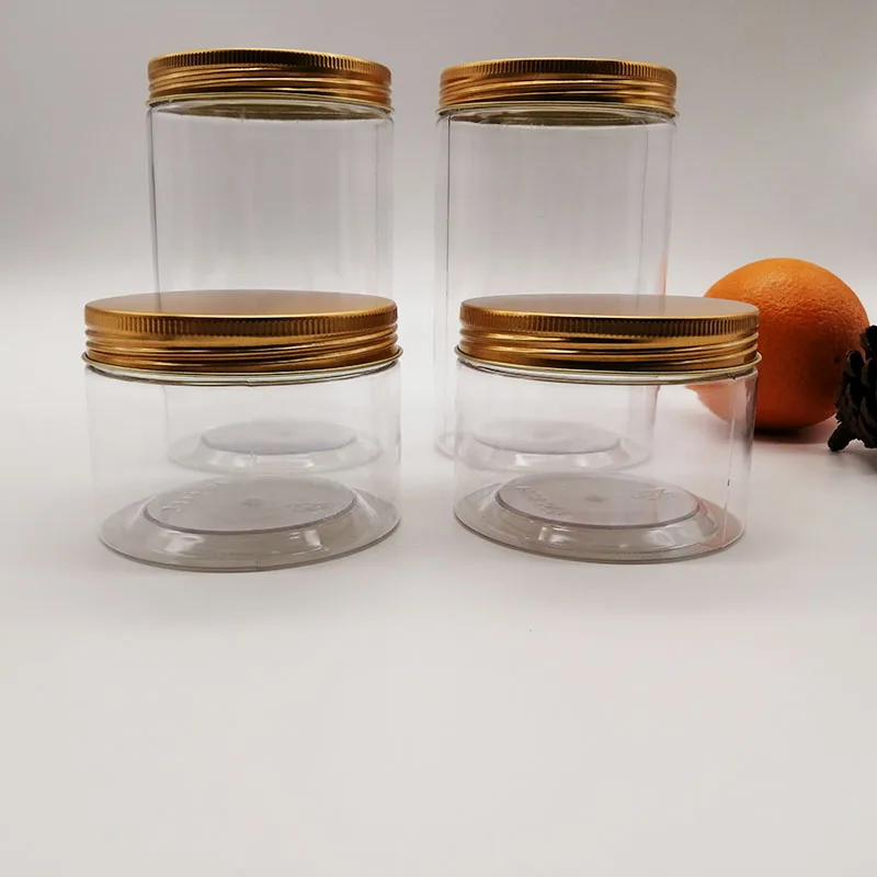 gold plastic jar 5