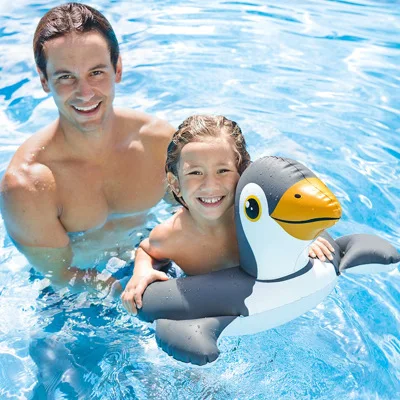 

3Animal Duck Frog Christmas Kids Child Swimming Ring Holiday Floating Summer Seat Inflatable Swimming pool tube