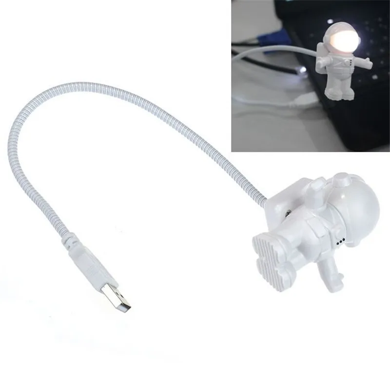 Лампа с USB трубкой для чтения миниатюрный портативный светильник белого цвета