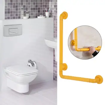 

L Shape Handrail Anti Slip Support Grab Bar Safety Helping Handle Bathroom Toilet Railing Handrails for elder Anti-skid Grip