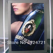 Новинка года высокое Яркость акриловый плакат кадров светодиодный рекламный лайтбокс