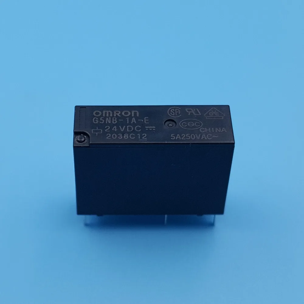 10 шт. Omron G5NB-1A-E DC5V/12 В/24 В однополюсный 4Pin нормально открытый PCB крепление мини силовое реле