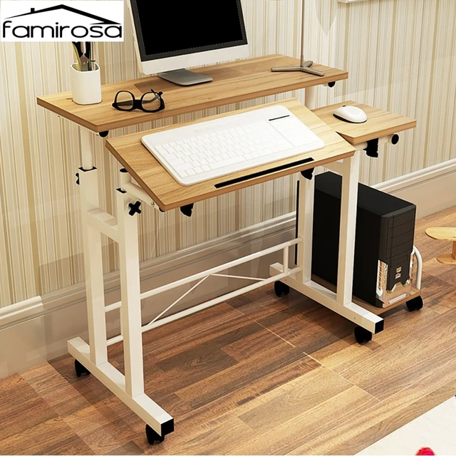 Famirosa Household Computer Desk With Keyboard Shelf Adjule Famirosa Household Computer Desk With Keyboard Shelf Adjule Table Pc For Home Office Use
