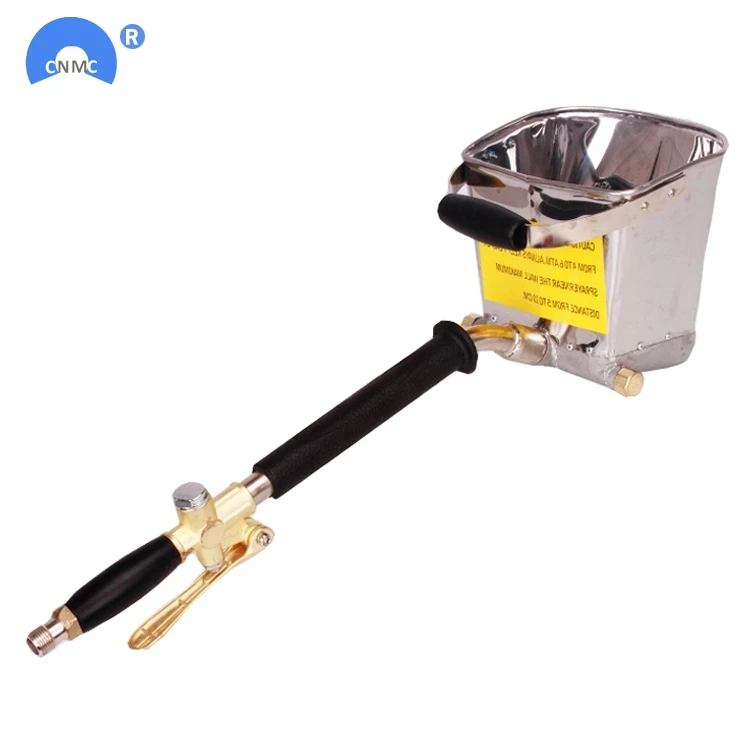 Sandblasting Gun Mortar Sprayer Wall Mortar Gun Stucco Shovel Hopper Ladle Cement Spray Guns