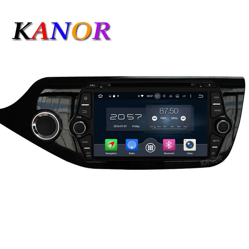 KANOR Android 6 0 Octa core 4G font b Car b font font b GPS b