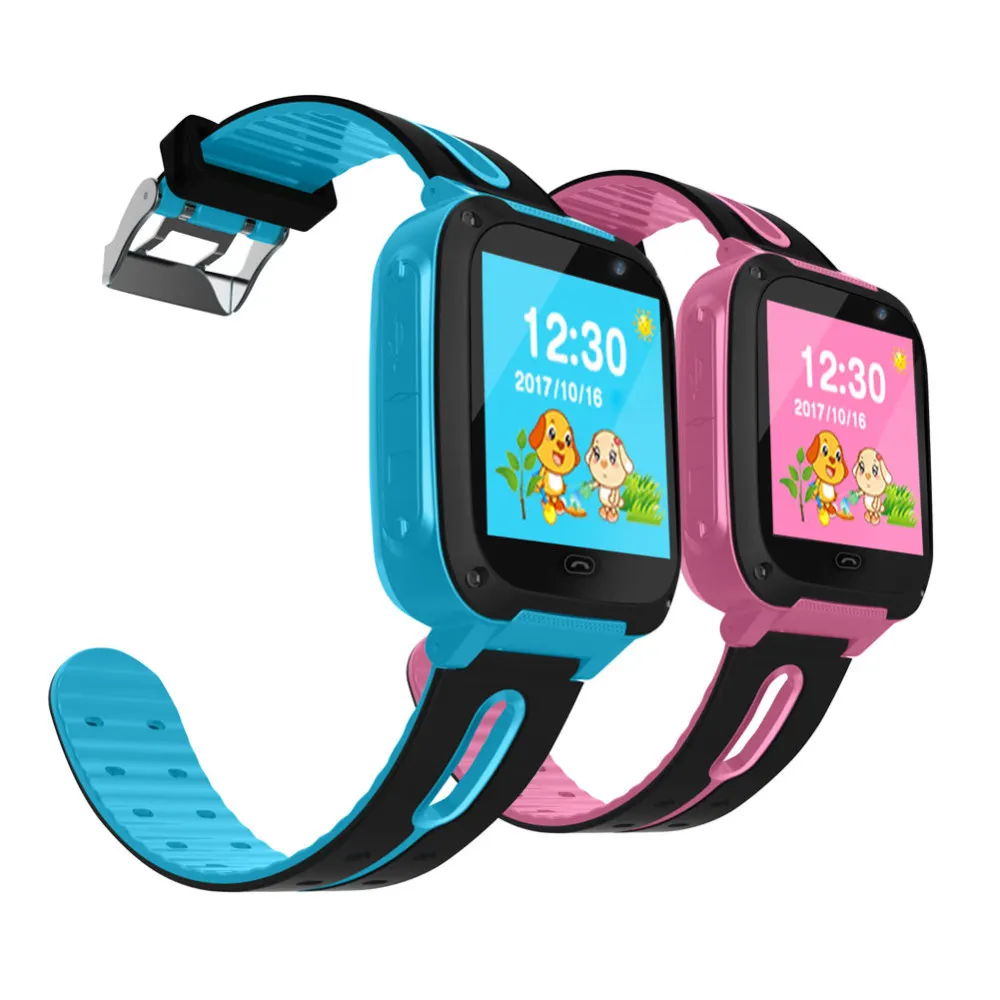 Умные часы для детей спортивные водонепроницаемые фитнес-трекер шагомер часы Сенсорный экран умные часы Детские умные часы