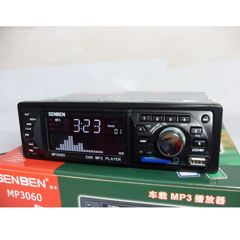 Bluetooth Autoradio Car Radio 12V Bluetooth Car Stereo In-dash 1 Din FM Aux Input Receiver SD USB MP3 MMC WMA Car Radio Player