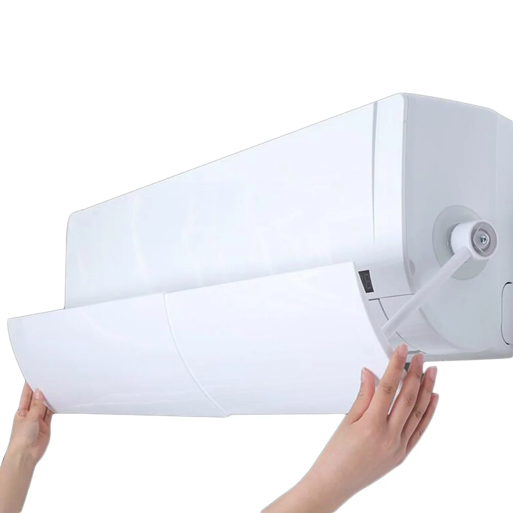

Air Conditioner Cover Windshield Air Conditioning Baffle Shield Wind Guide Month Straight Anti-wind Shield