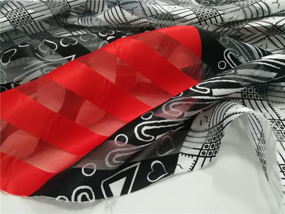 Популярная африканская печатная органза и Лента ткань Толстая Лента ткань для одежды материал RIB-01