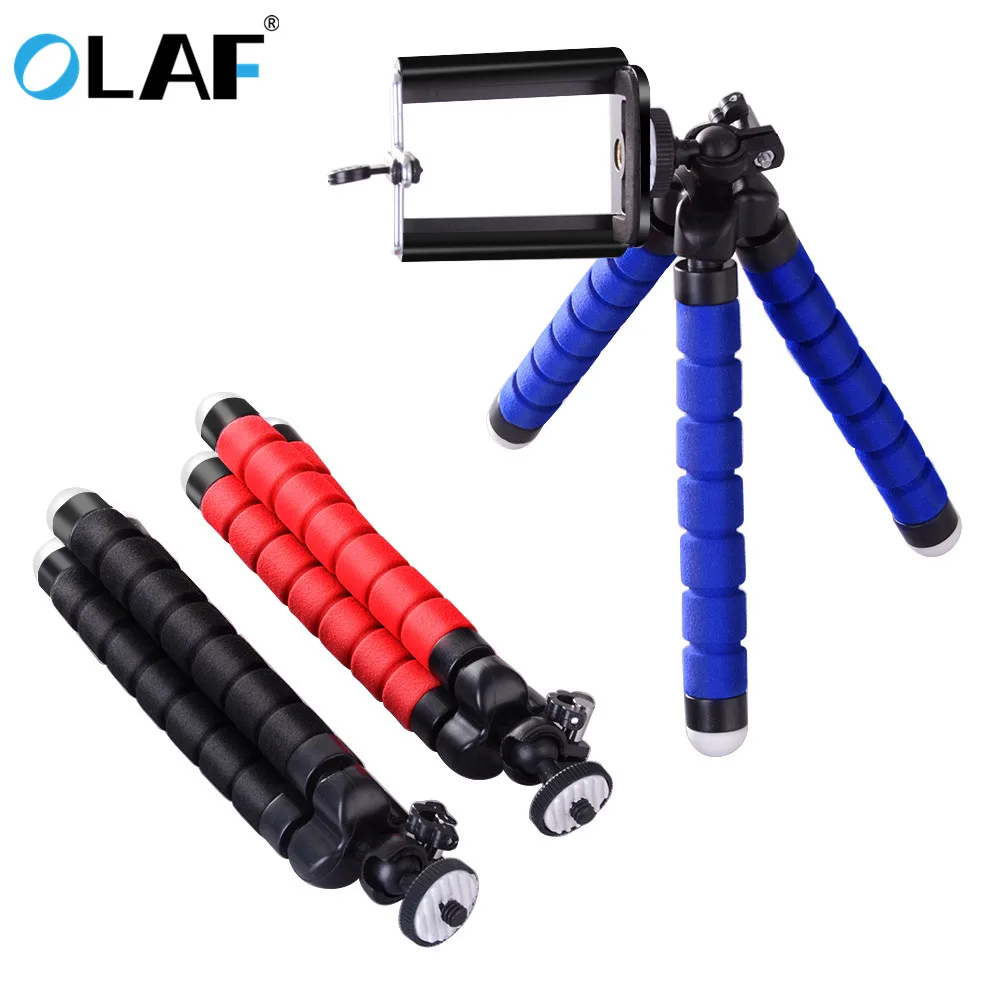 

Octopus Tripod Phone Holder Flexible Stand For iPhone X 8 7 Mobile Phone Holder For Samsung Galaxy S9 S8 Plus Camera Stand