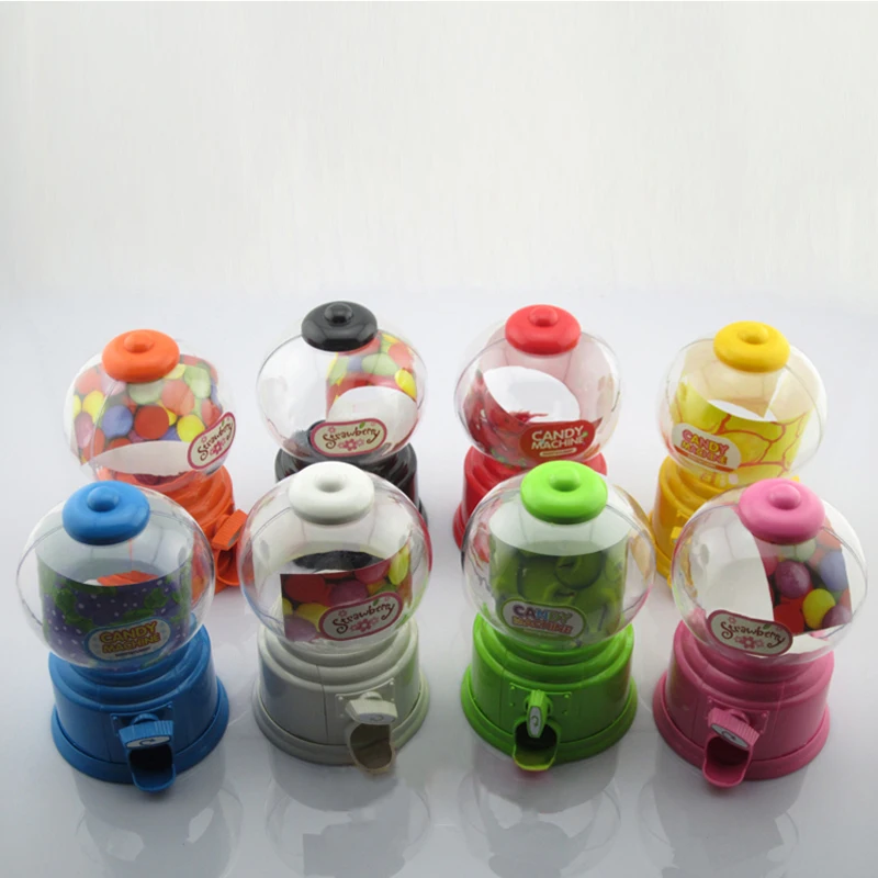 

2018 Cute Candy Box Twisted Candy Machine Piggy Bank Small Sweets Dispenser Money Boxes Kids Gifts Manual Sweets Bottle