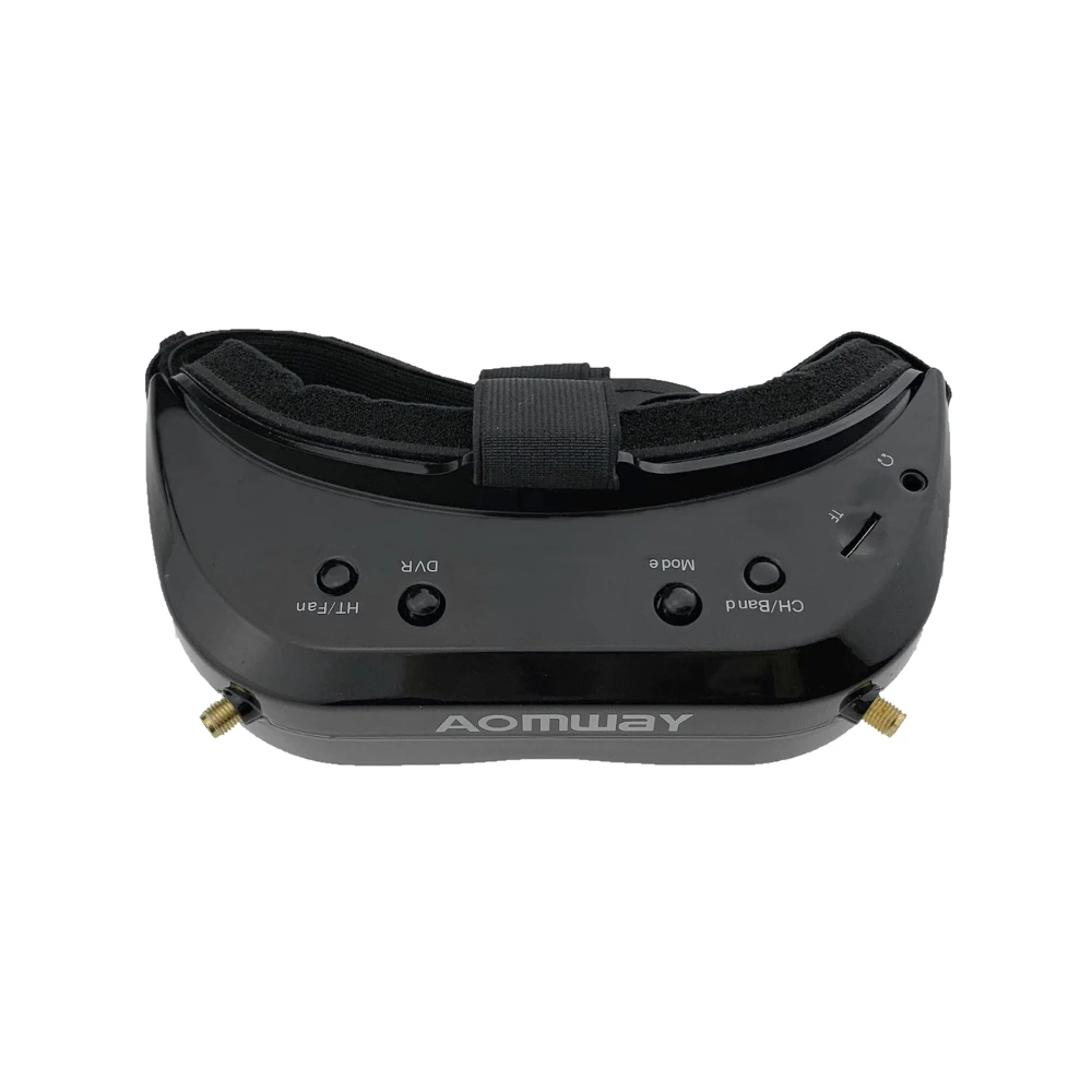 New Aomway Commander Goggles V1S 2D 3D 64CH 5.8G FPV Video Headset Support HDMI 720p DVR Headtracker Instead V1 v2