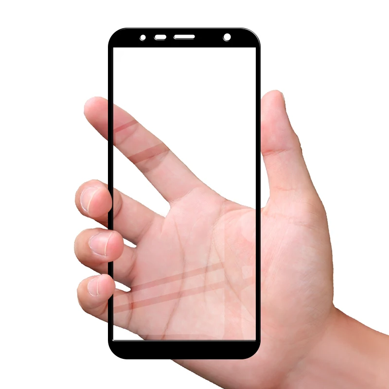 

Full Cover Tempered Glass For Samsung Galaxy J4 J6 Plus 2018 Screen Protector Glass Films J4 J6 Prime Protective Glass
