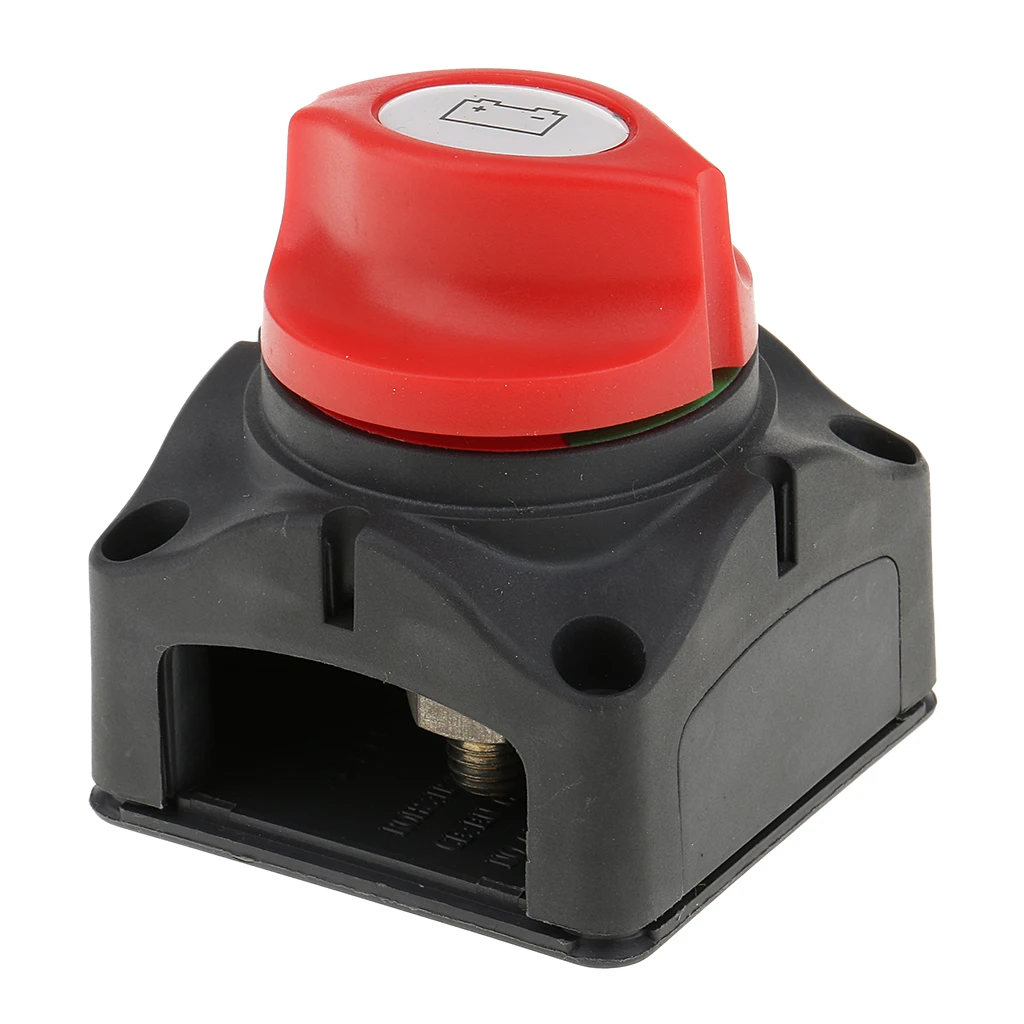 

300A BATTERY MASTER KILL SWITCH ISOLATOR DISCONNECT ROTARY CUT OFF CAR BOAT MARINE Sturdy Durable Waterproof