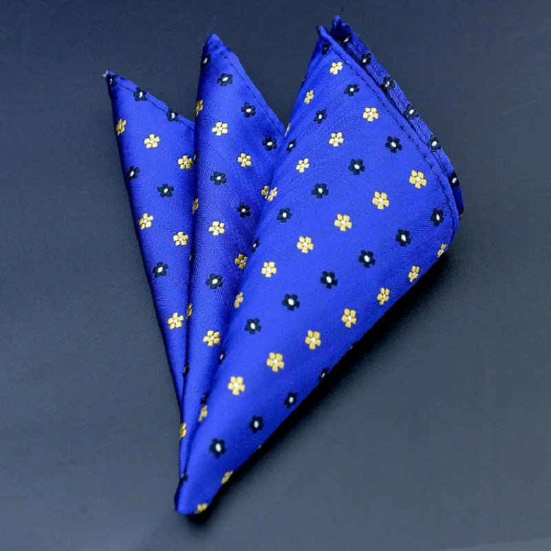 Мужской Карманный платок с цветочным принтом 100% хлопок 24x24 см|vintage hankies|pocket square