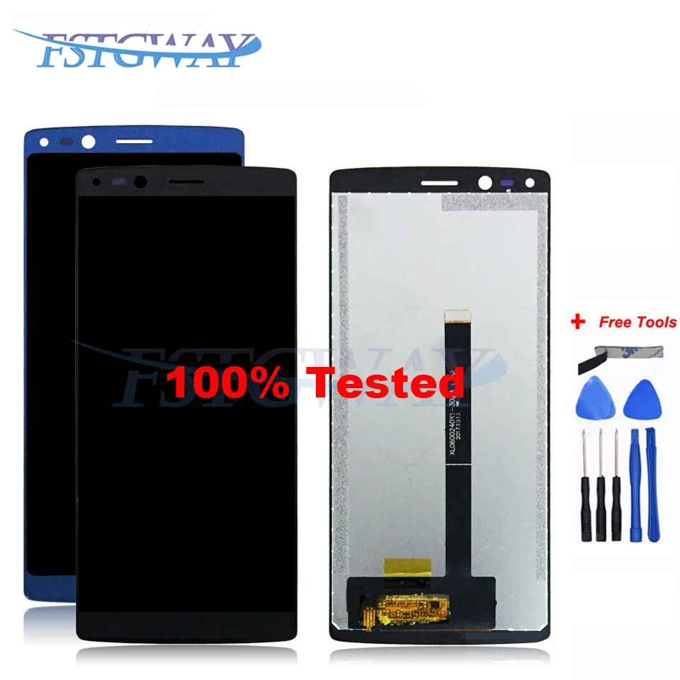 

FSTGWAY For Doogee Mix 2 LCD Display and Touch Screen 5.99 Inch For Doogee Mix2 Mobile Phone Accessory With Tools And Adhesive