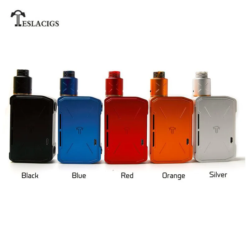 

Original Teslacigs Invader IV Invader 4 Kit 280W Box Mod Dual Coil Invader IV RDA Tank Vape