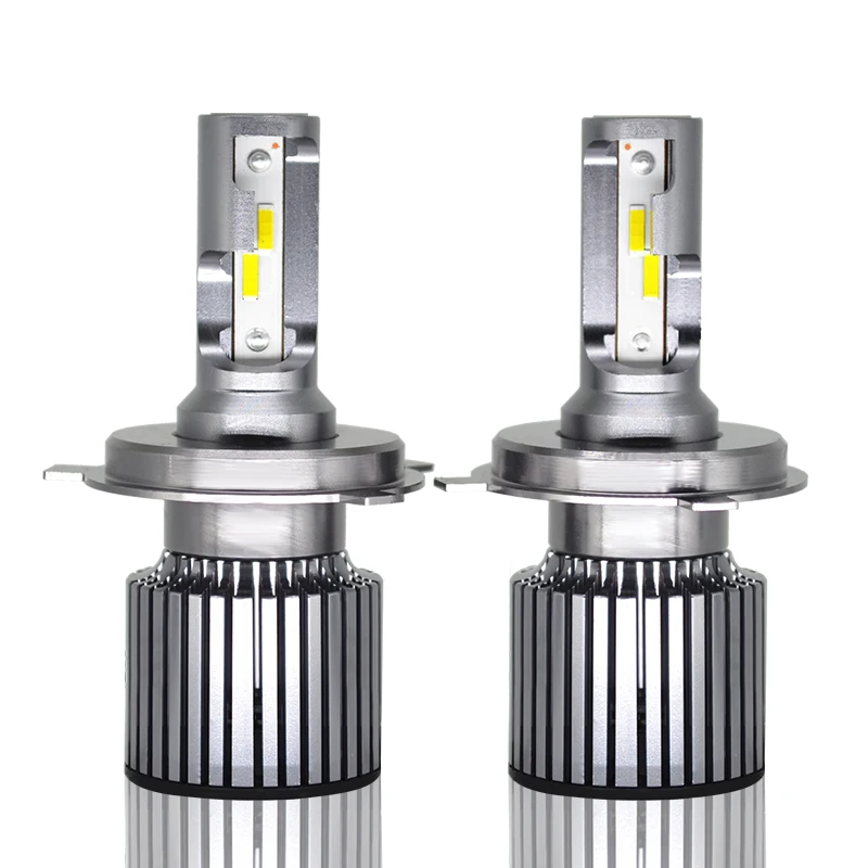

LOAUT H4 H4-3 9003 HB2 HI/LO Car Headlights Mini Type LED Car Headlight Bulbs led 60W/set 6500K Auto Headlamp Fog Light Dual
