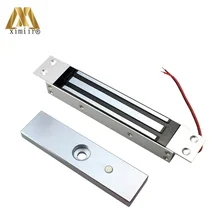 Для контроллера доступа эм замок 180 м без двери обнаружения положения Выход DC12V 180 кг Нержавеющая сталь электромагнитный замок