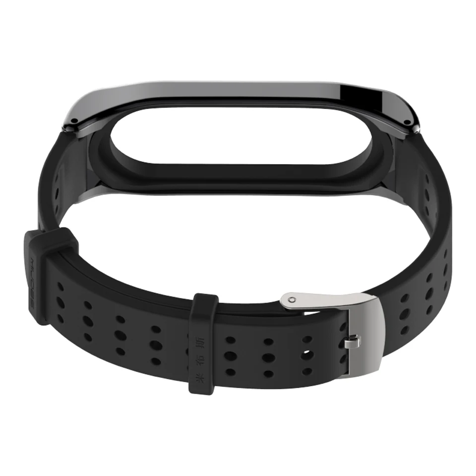 Силиконовый ремешок Mijobs для Xiaomi Mi Band 3 часов Miband Смарт часы на запястье
