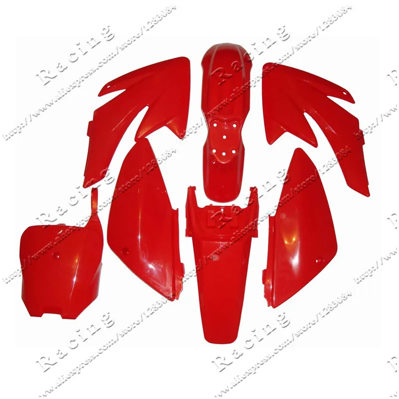 7 Pieces Plastic covers kits Fairing For CRF70 Kayo TY125 HK160R Pit