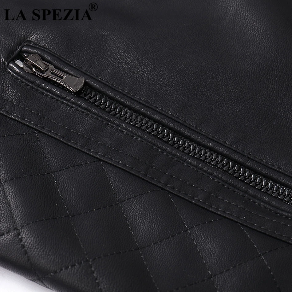 LA SPEZIA Mens Jackets Yellow Autumn Winter Coats Male Slim Fit Thicker Warm Jacket Solid Zipper Pockets Faux Leather Clothing LA SPEZIA Mens Jackets Yellow Autumn Winter Coats Male Slim Fit Thicker Warm Jacket Solid Zipper Pockets Faux Leather Clothing