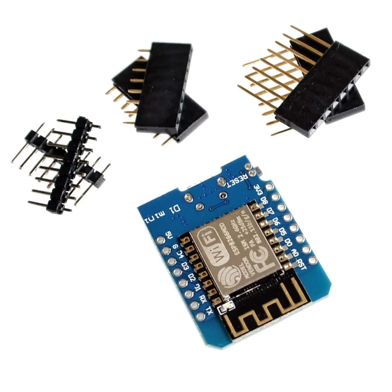 

100pcs D1 mini - Mini NodeMcu 4M bytes Lua WIFI Internet of Things development board based ESP8266