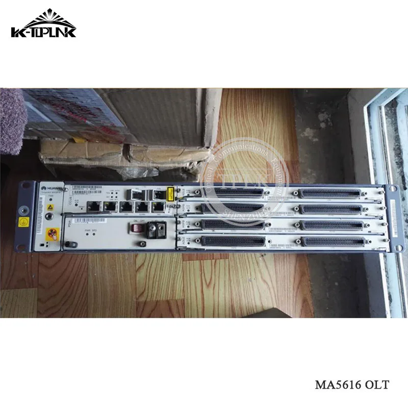 

Hua wei IP DSLAM SmartAx MA5616 Chassis, CCUB or CCUD, 2pcs VDLE/VCLE 32-channel VDSL2 board with DC+AC Digital Subscriber Multi