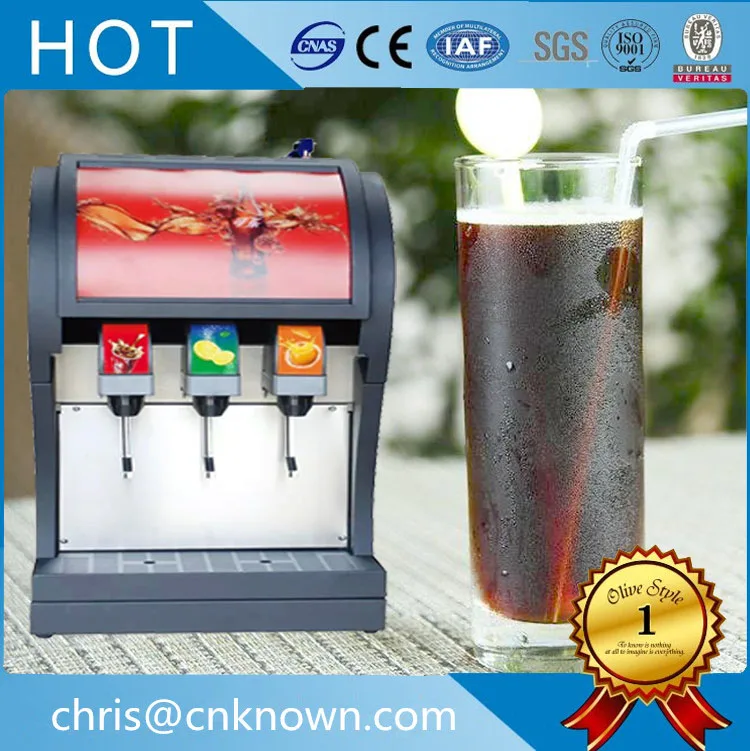 

R410a refrigerant cola beverage dispenser cola soda drink making machine