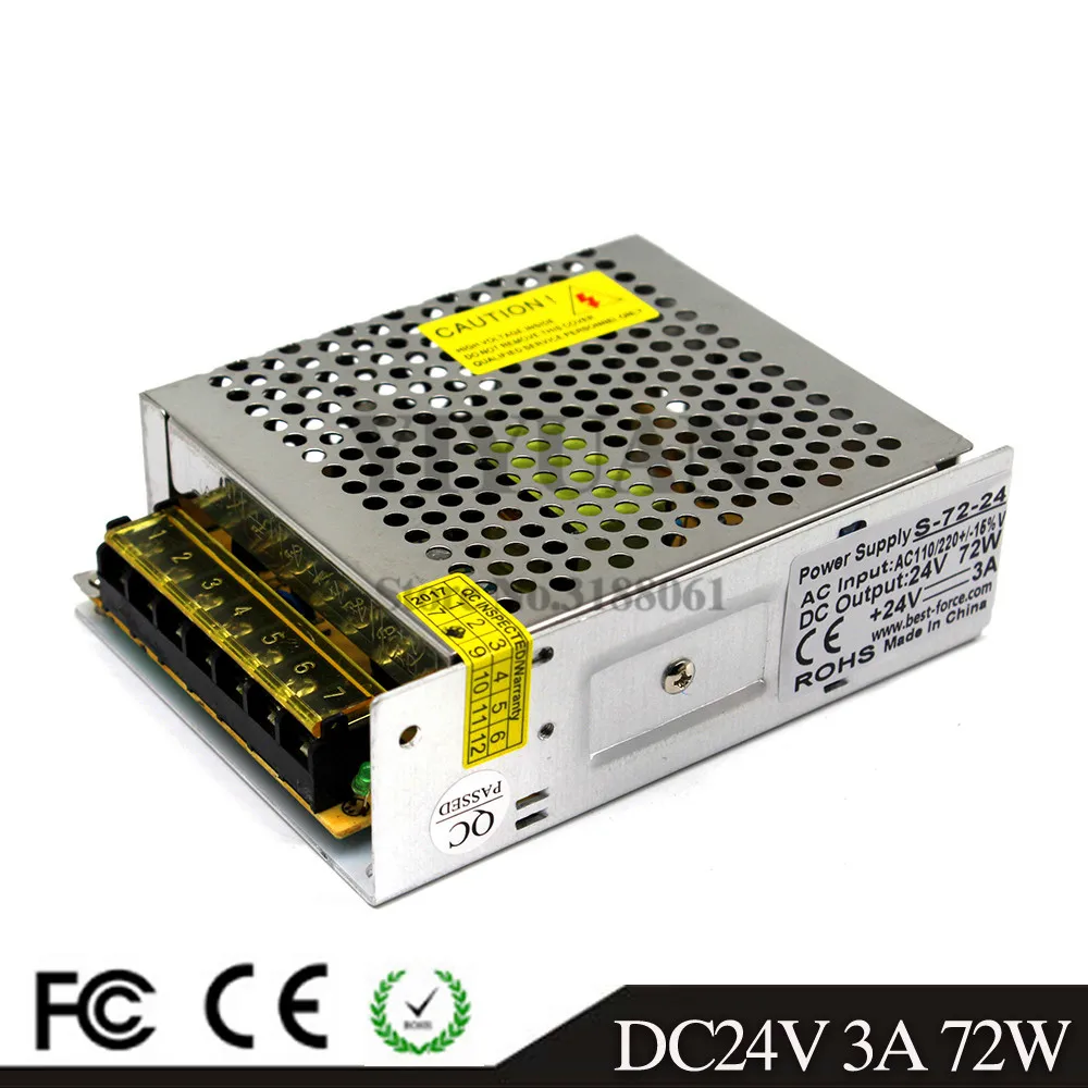 24V72W
